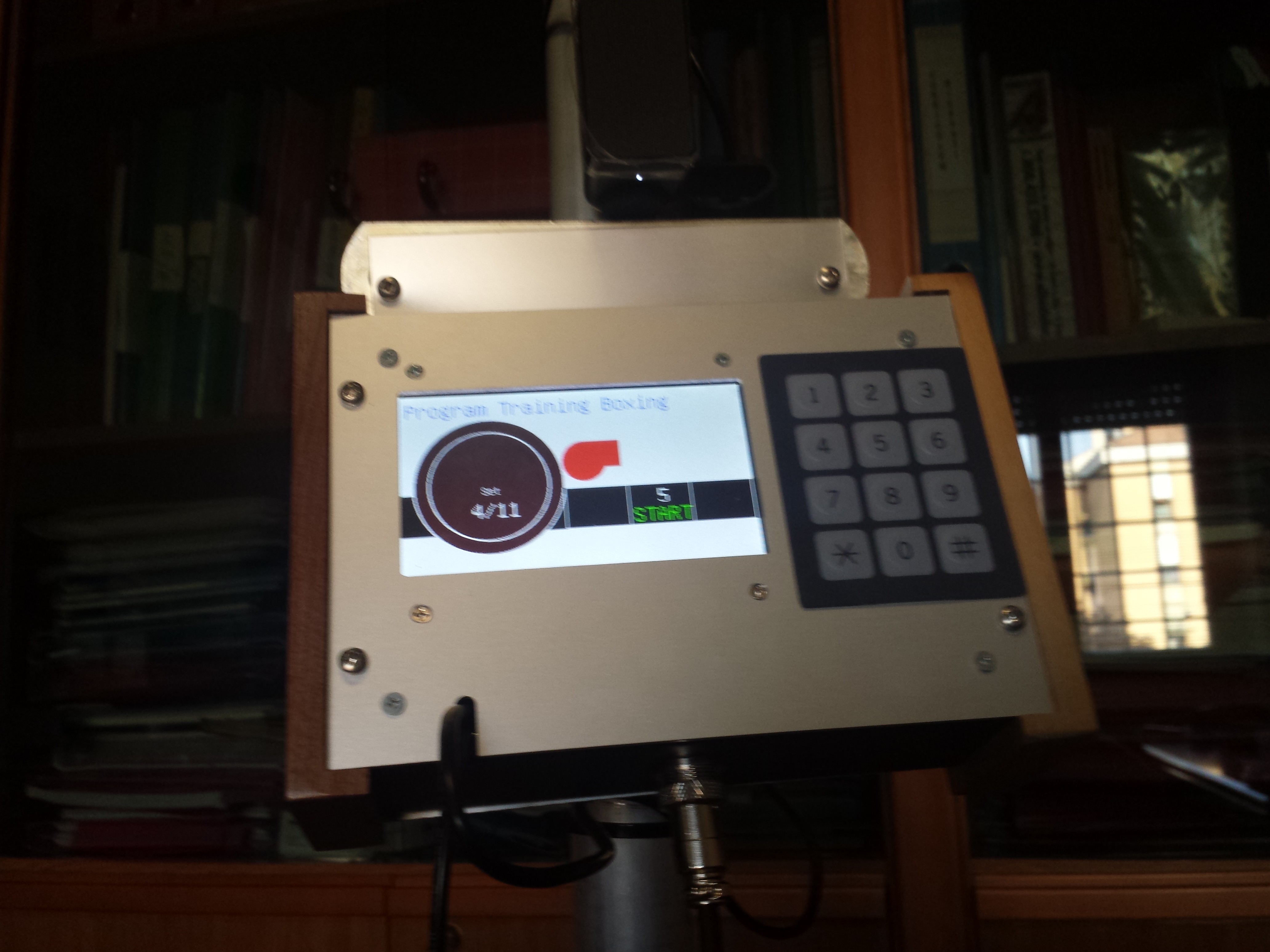 Interactive punchball electronics